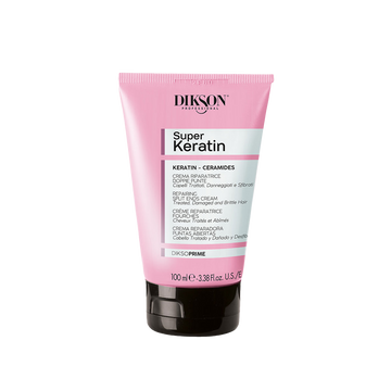 Dikson Hair Cream 100ml -Super Keratin : Repair Split Ends, Strengthen Damaged Hair, and Add Shine